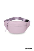 Double zipper crossbody fanny pack