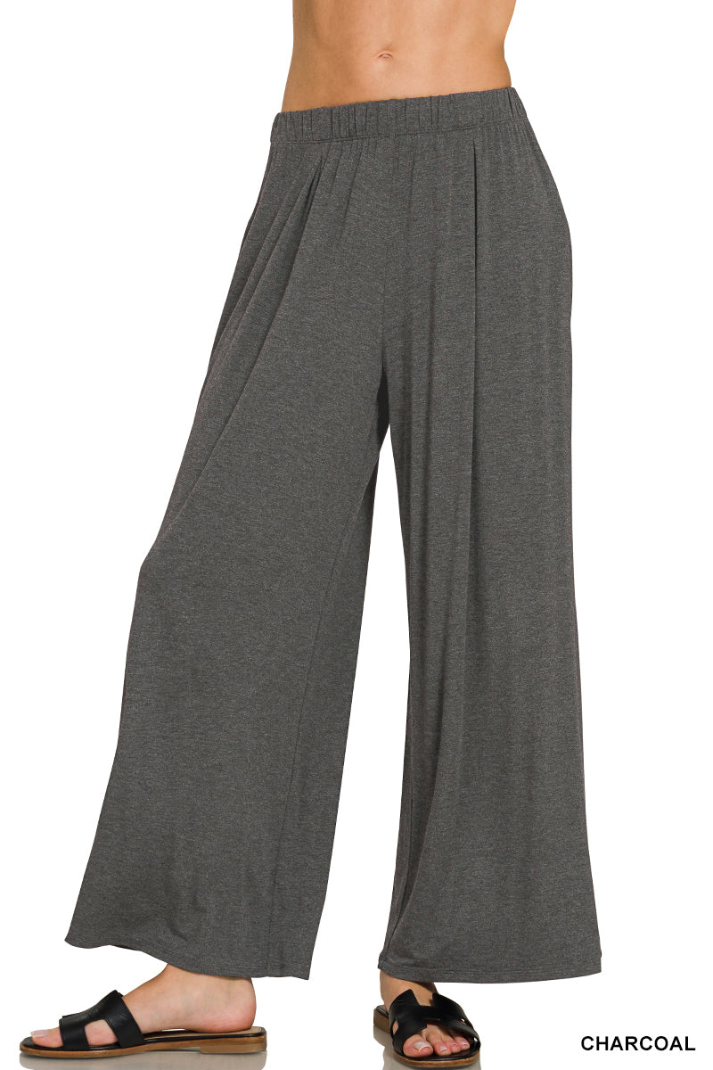 Elastic waist comfy lounge pants