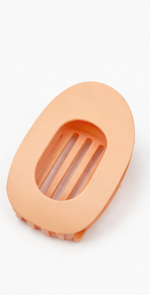 Oval Hair Claw Clips