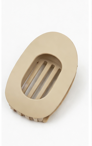 Oval Hair Claw Clips