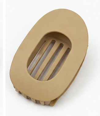 Oval Hair Claw Clips