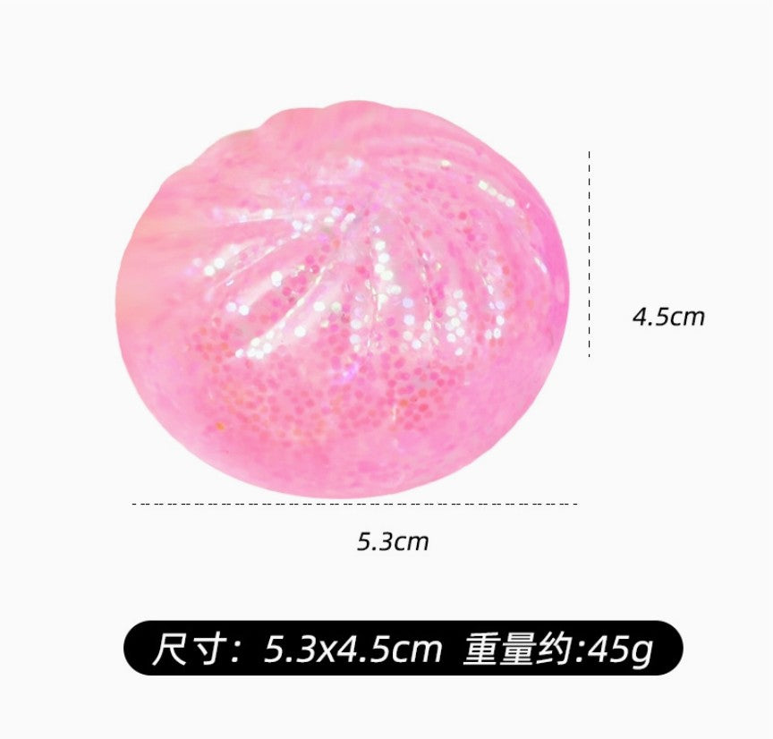 Mystery MINI Squishy Dumpling Bao Bun Fidget Toy