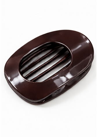 Oval Hair Claw Clips