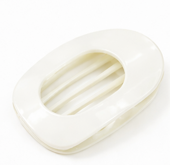 Oval Hair Claw Clips