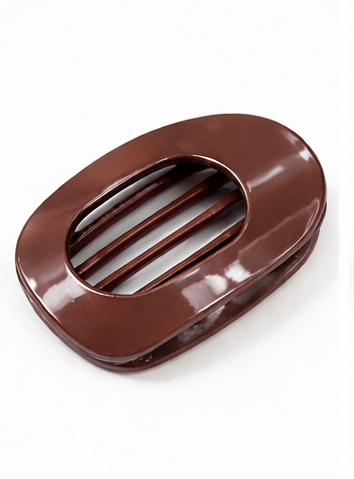 Oval Hair Claw Clips