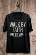 Walk By Faith Graphic Top