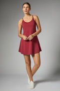 Activewear Mini Dress With Shorts