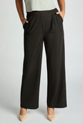 Micro Waffle Textured Bootcut Trouser