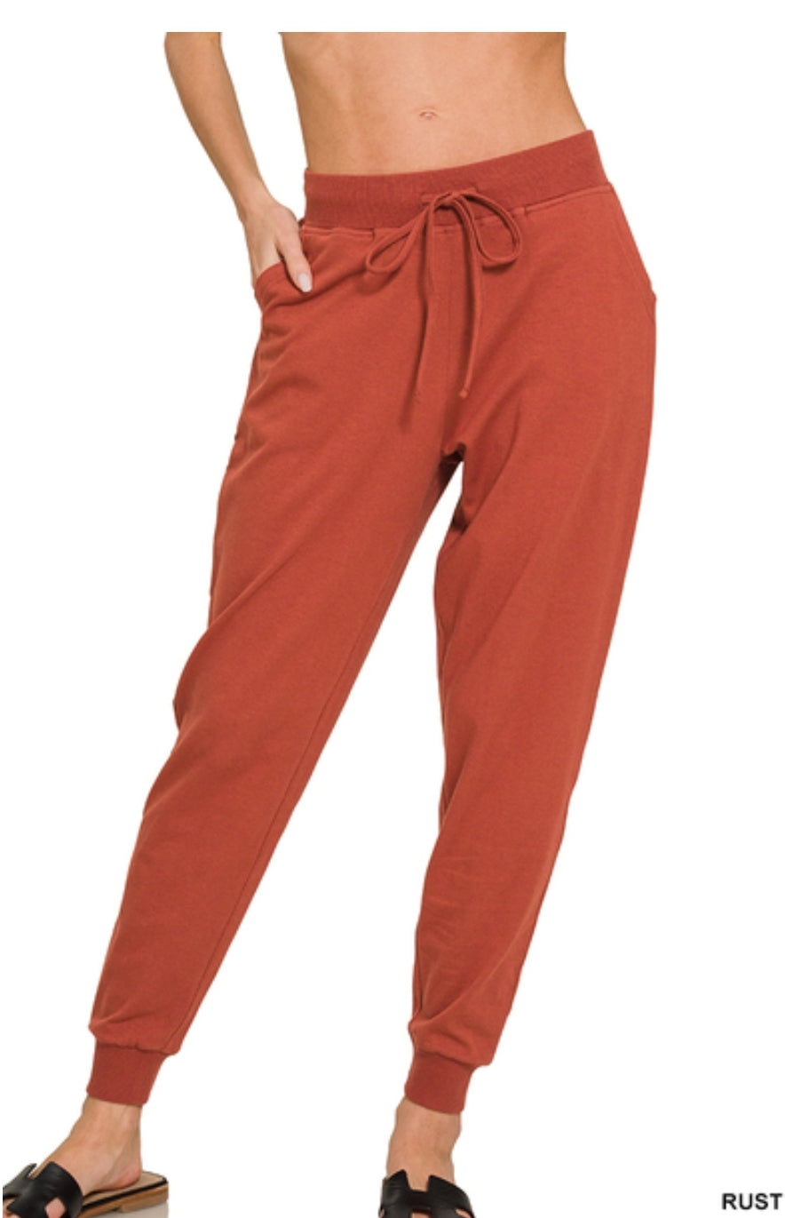 Cotton Jogger Pants